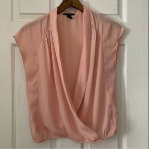 Forever21 Shawl Collar Blouse
